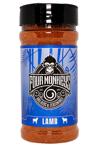 Four Monkeys Lamb Rub Jar