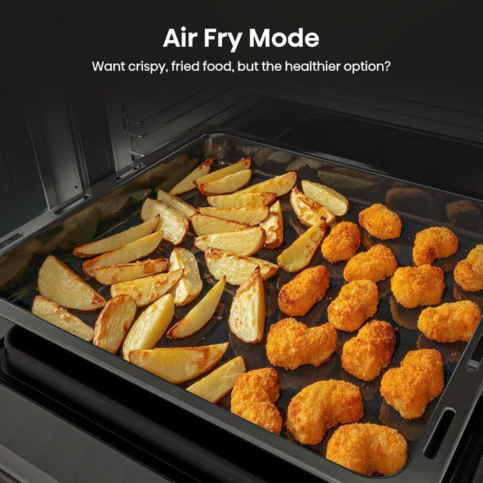 Freestanding Electric Cooker 130L 60cm White — view 7