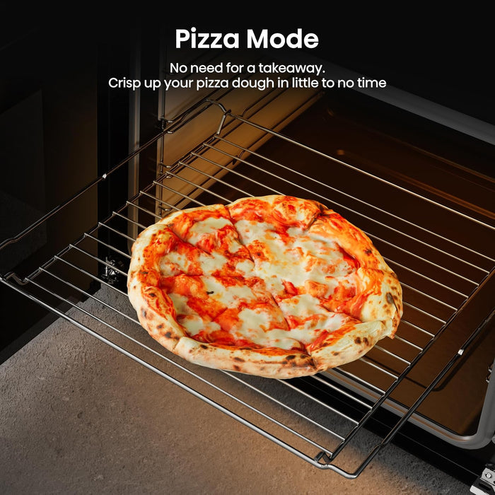 Freestanding Electric Cooker 130L 60cm White — view 8