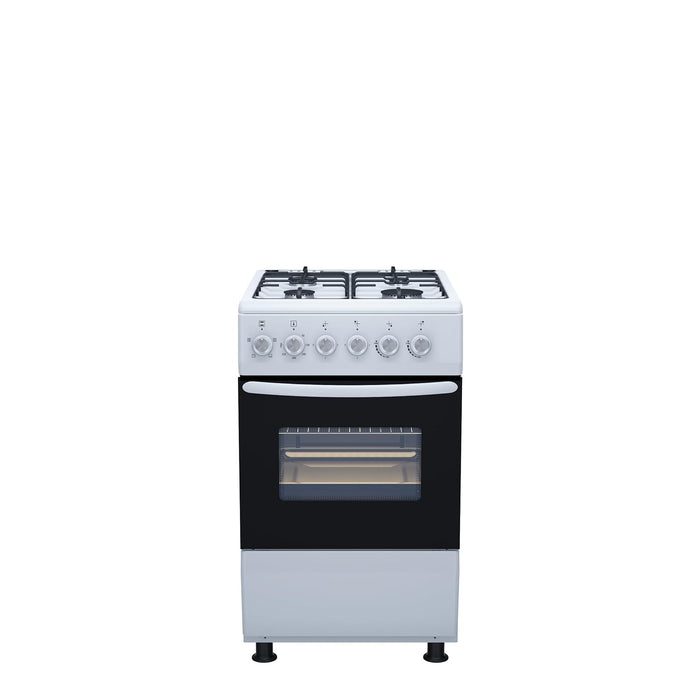 Freestanding Electric Cooker 52L 50cm White — view 4