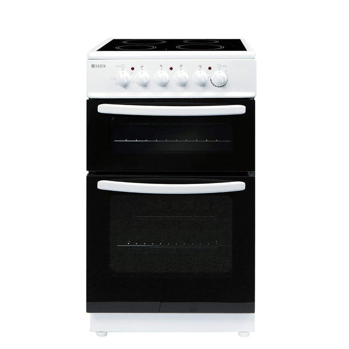 Freestanding Electric Cooker 52L 50cm White — view 7