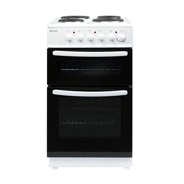 Freestanding Electric Cooker 52L 50cm White — view 8