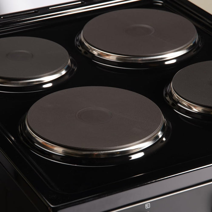 Freestanding Electric Cooker 62L 50cm Black — view 7