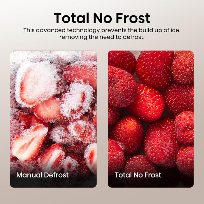 Freestanding Fridge Freezer 256L 50/50 Frost Free White — view 5