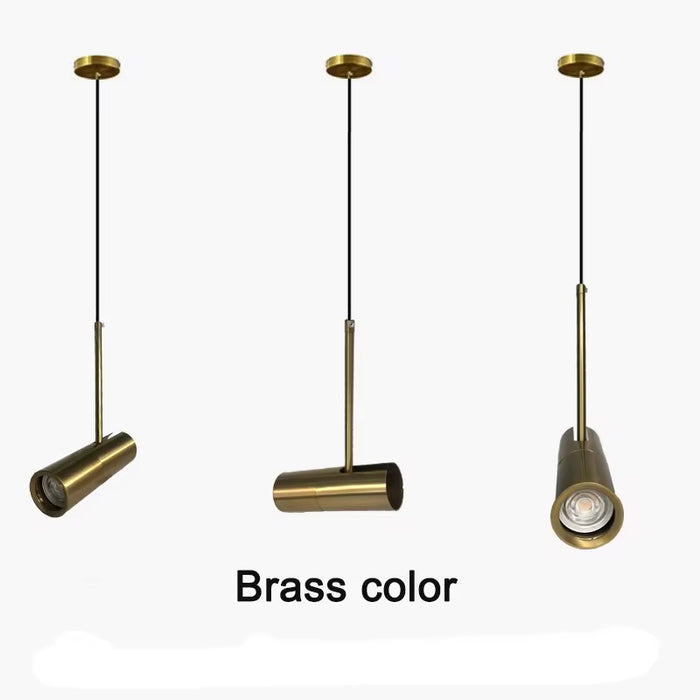 Golden movable cylinder