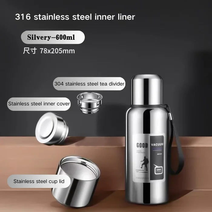 Silvery 600ml / As the picture