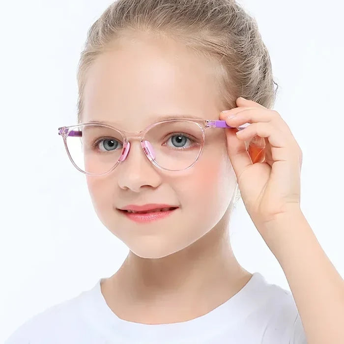 Kids Blue Light Blocking Glasses - Computer Eyewear For Safe Screen Time Back To School 2026