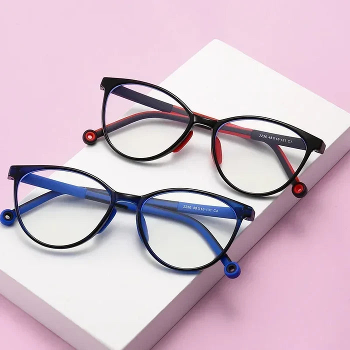Kids Blue Light Blocking Glasses - Computer Eyewear For Safe Screen Time Back To School 2026