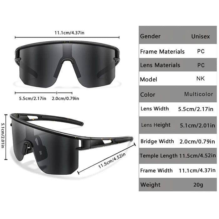 Kids Cycling Sunglasses UV400 Sport Eyewear for Outdoor Play Back to School 2026