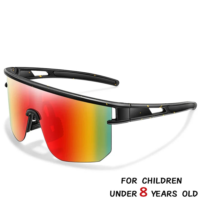 Kids Cycling Sunglasses UV400 Sport Eyewear for Outdoor Play Back to School 2026
