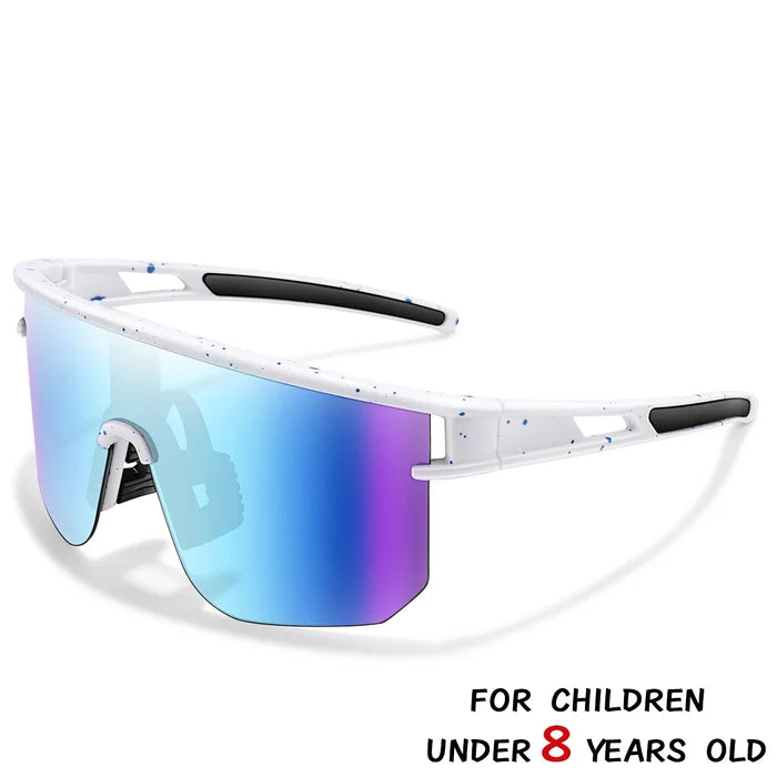 Kids Cycling Sunglasses UV400 Sport Eyewear for Outdoor Play Back to School 2026