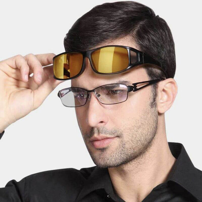 Polarisierte Nachtsichtbrille für Männer und Frauen – antireflektierend, UV-Schutz, für sicheres Fahren 0