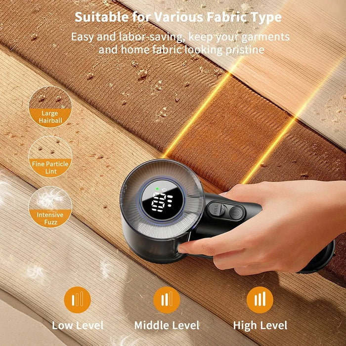 Lint Remover Rechargeable Fabric Shaver Hair Ball Trimmer For Clothes Fall 2026 EcoFriendly Gift Idea