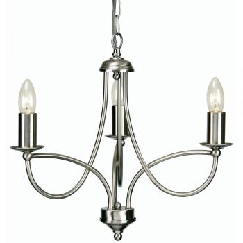 LOOP ANTIQUE CHROME 3 LIGHT