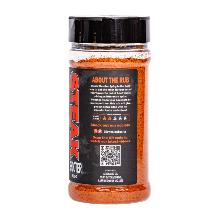 Low and Slow Basics "Steak Shooter Spicy"