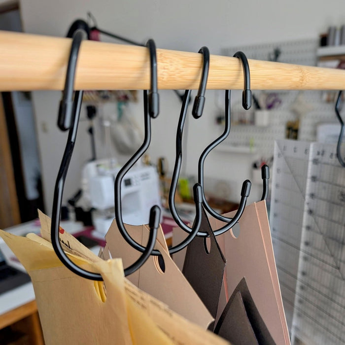 Maker’s Hang Up Hooks - Versatile Sewing Room & Studio Organizer Hooks - MadamSew