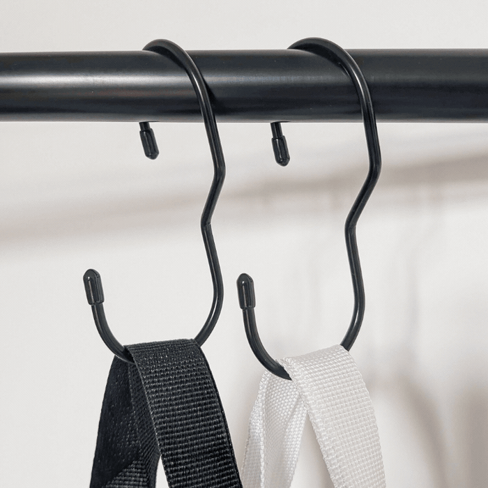 Maker' Hang Up Hooks can hang almost anywhere.