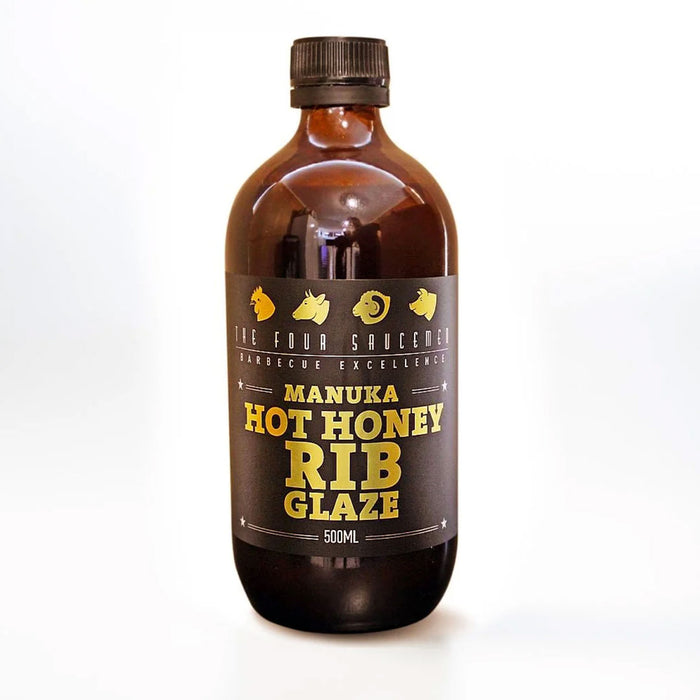 Manuka Honey Rib Glaze Four Sacueman