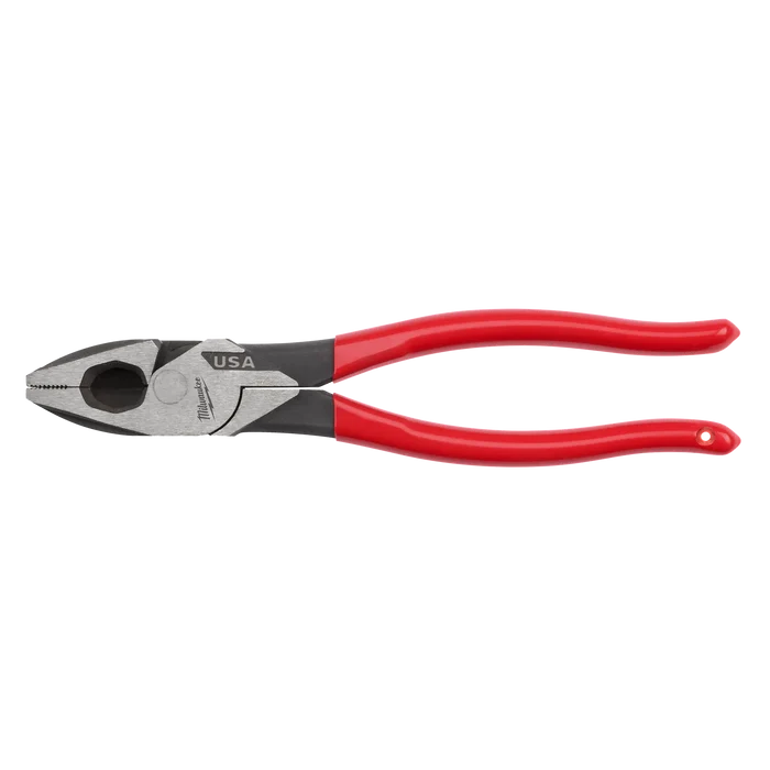 Milwaukee 9" Lineman's Dipped Grip Pliers