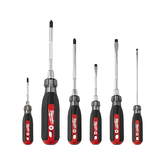 Milwaukee Cushion Grip Screwdriver Kit