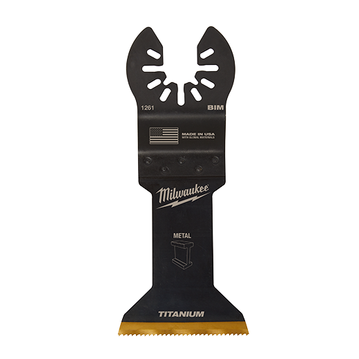 Milwaukee® Open-Lok™ 1-3/4" Titanium Enhanced Bi-Metal Metal Blade 1pk
