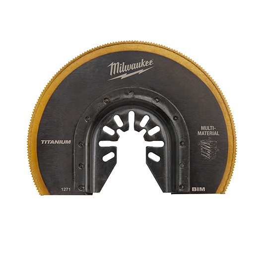 Milwaukee® Open-Lok™ 3 1/2" Titanium Enhanced Bi-Metal Metal Blade 1pk