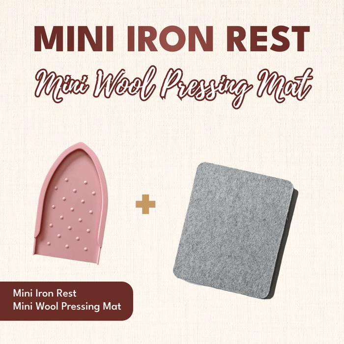 Mini Iron Rest + Mini Wool Mat - MadamSew