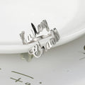 Name Ring Custom Double First Names Jewelry For Couples Personalized Gift TikTok Viral Fall 2026