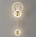Nordic Deer Antler LED Wall Sconce – Modern Minimalist Decorative Light