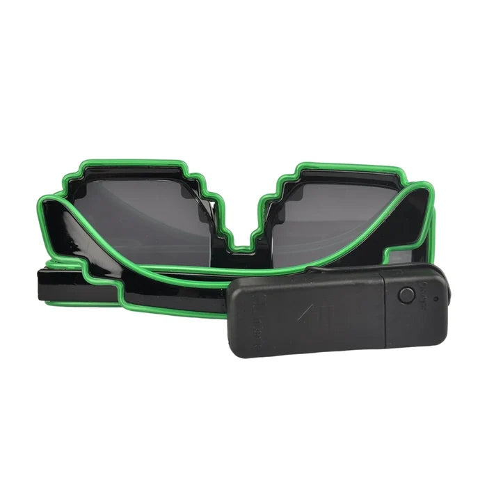 Novelty Glow in the Dark LED Glasses - Neon Lights for Weddings, Birthdays, Halloween Party Supplies