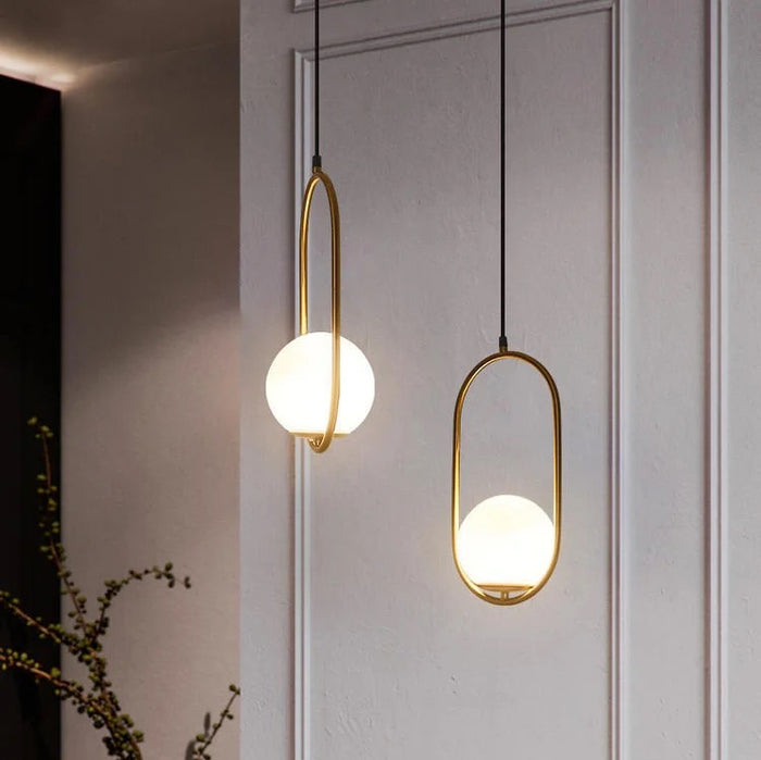 Oval hanging