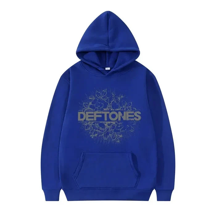 Oversized Unisex Hoodie - Retro Punk, Polyester, Street