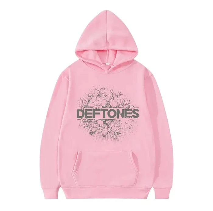Oversized Unisex Hoodie - Retro Punk, Polyester, Street