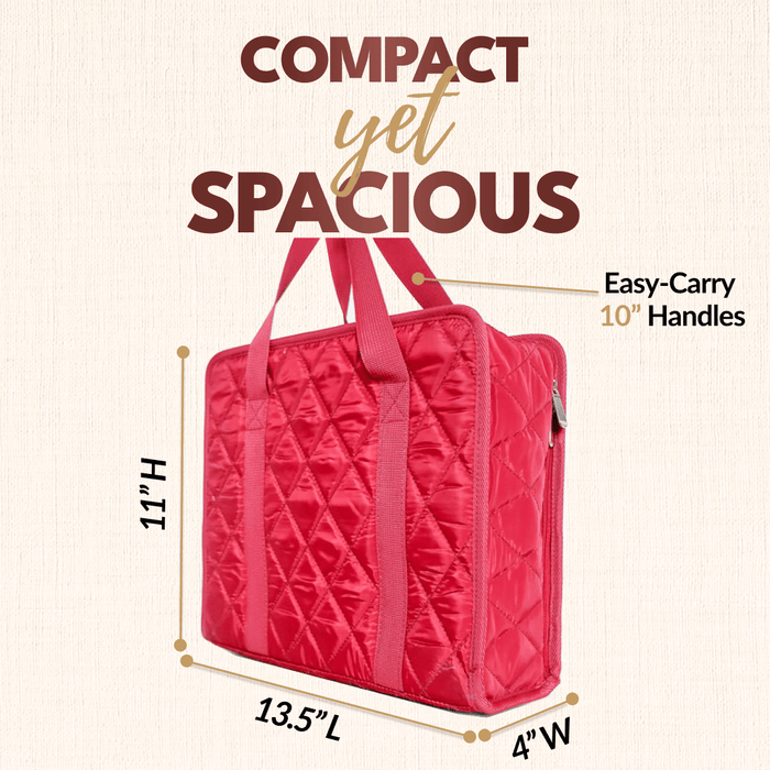 The Carry - All Sewing Organizer - Multi - pocket Binder Bag - MadamSew
