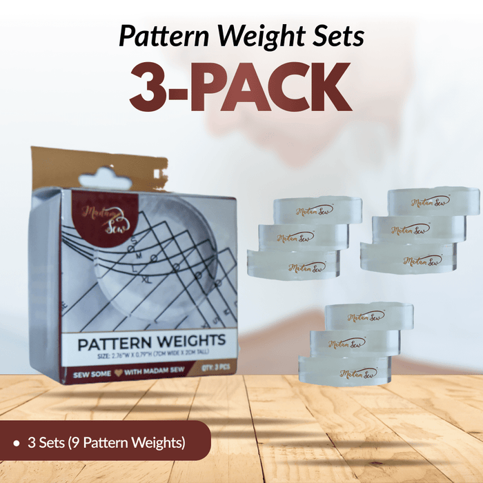 Pattern Weights 3 Pack - MadamSew