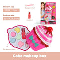 Princess Makeup Toy Set for Kids - Pretend Play Cosmetics with Lipstick & Eyeshadow for Parties