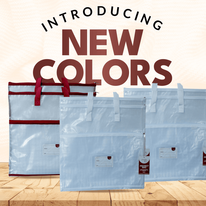 Project Bags - 6 Pack - Four White - MadamSew