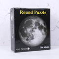 Puzzle 1000 Piece Round Moon Puzzle Space Themed Challenge Educational Gift For Space Lovers Family Fun