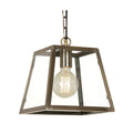 Riga Single Pendant - ANTIQUE BRASS