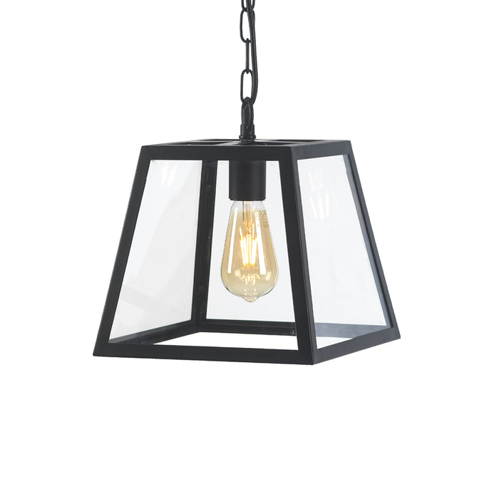 Riga Single Pendant - BLACK