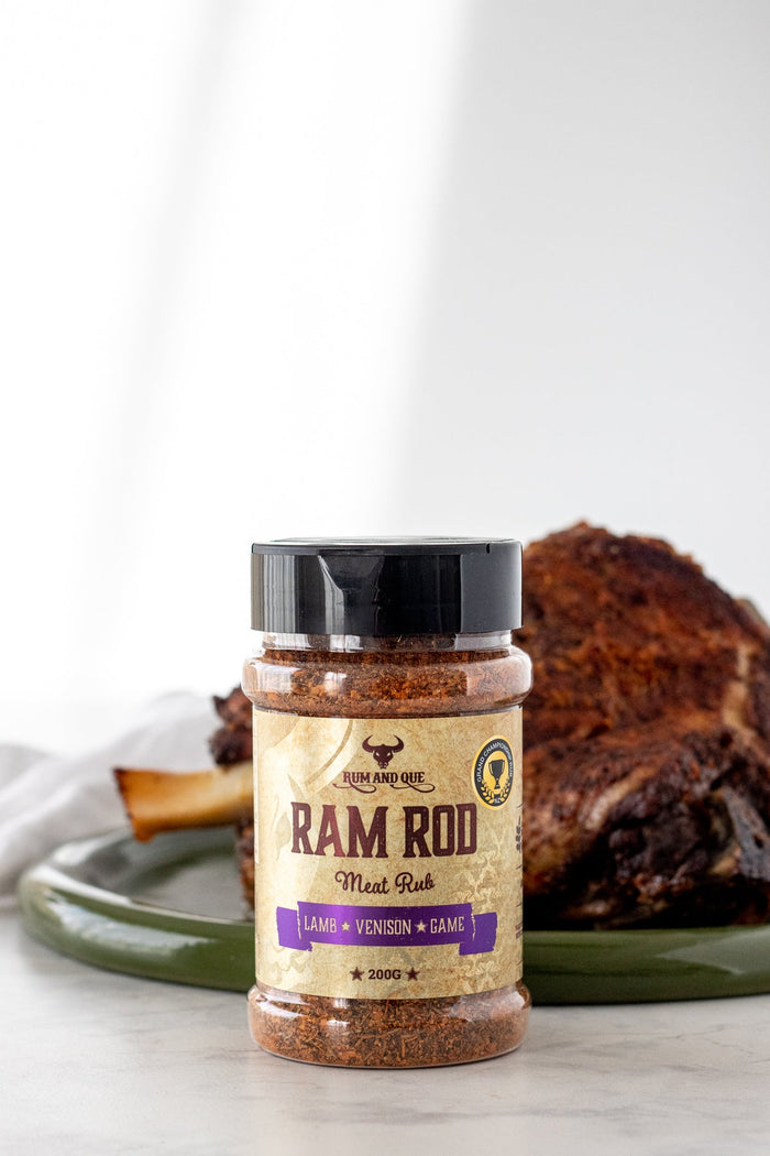 Rum And Que Ram Rod Rub