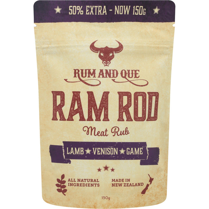 Rum And Que Ram Rod Rub