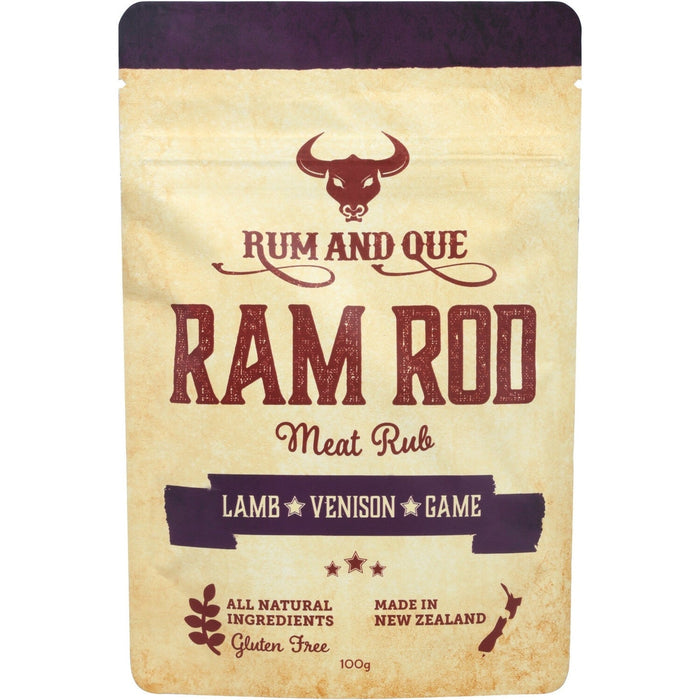 Rum And Que Ram Rod Rub