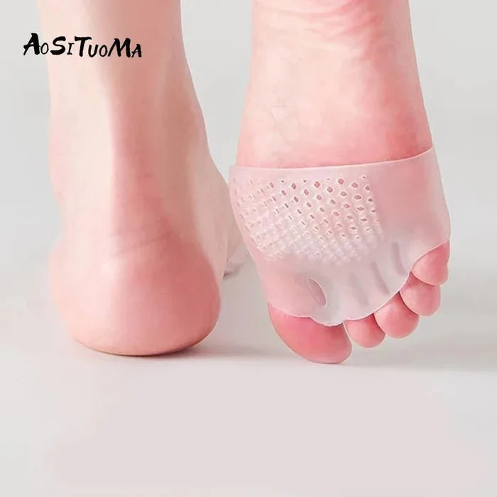 Silicone Front Foot Pads 2-Pack – Bunion Relief & Forefoot Cushion, Foot Support Home Use 2026