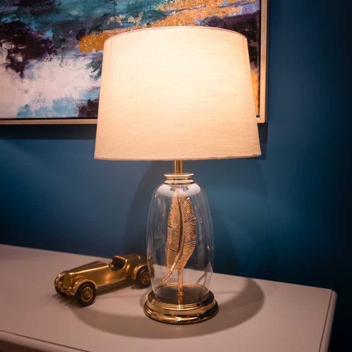 Sora feather lamp 33cm
