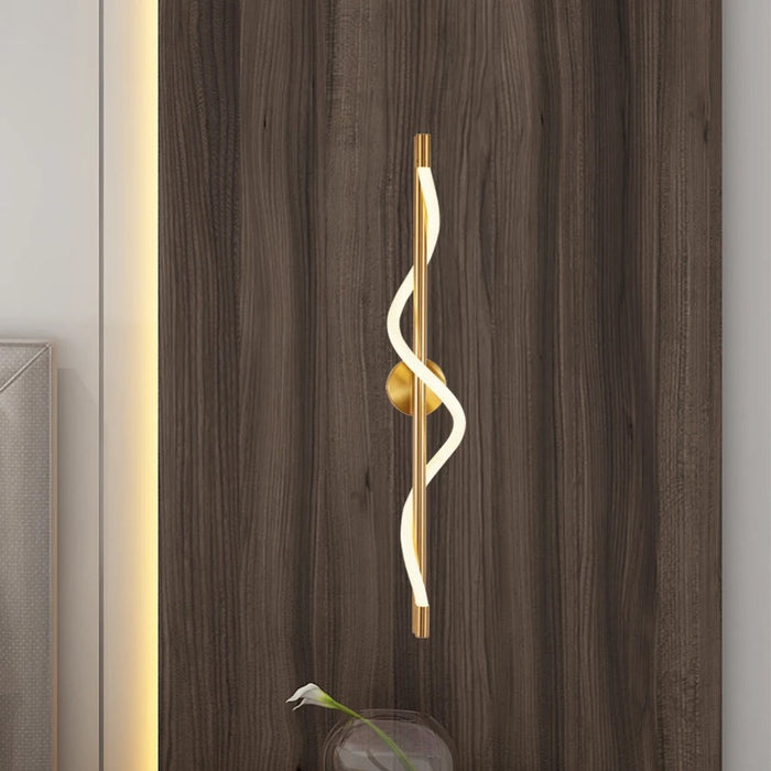 Spiral Led Wall Light