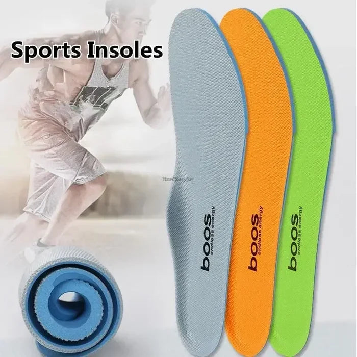 Sports Insoles Breathable Shock Absorbing Anti Slip Cushion for Running Unisex Fall 2026 Odor Control