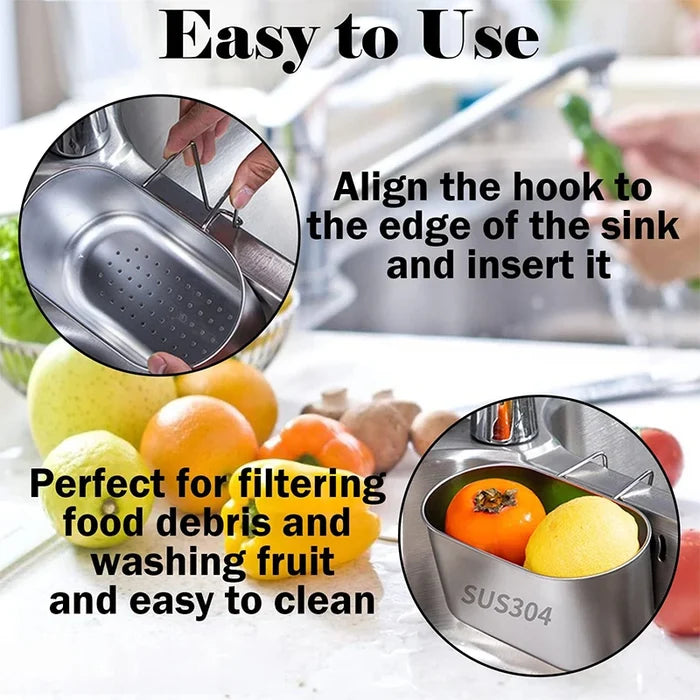 Stainless Steel Sink Strainer Basket Eco Friendly Kitchen Waste Catcher Fall 2026 For Food Debris