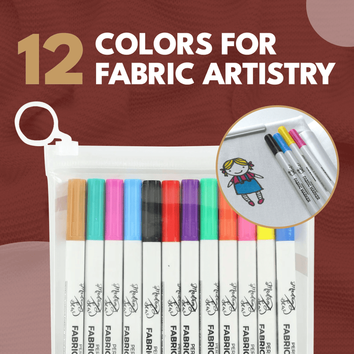 Stamp, Ink & Marker Bundle - Black - MadamSew