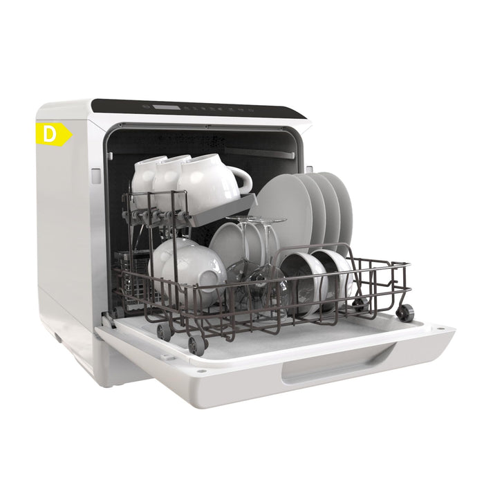 Table Top Dishwasher 5 Place Settings 5L Tank 6 Programs White